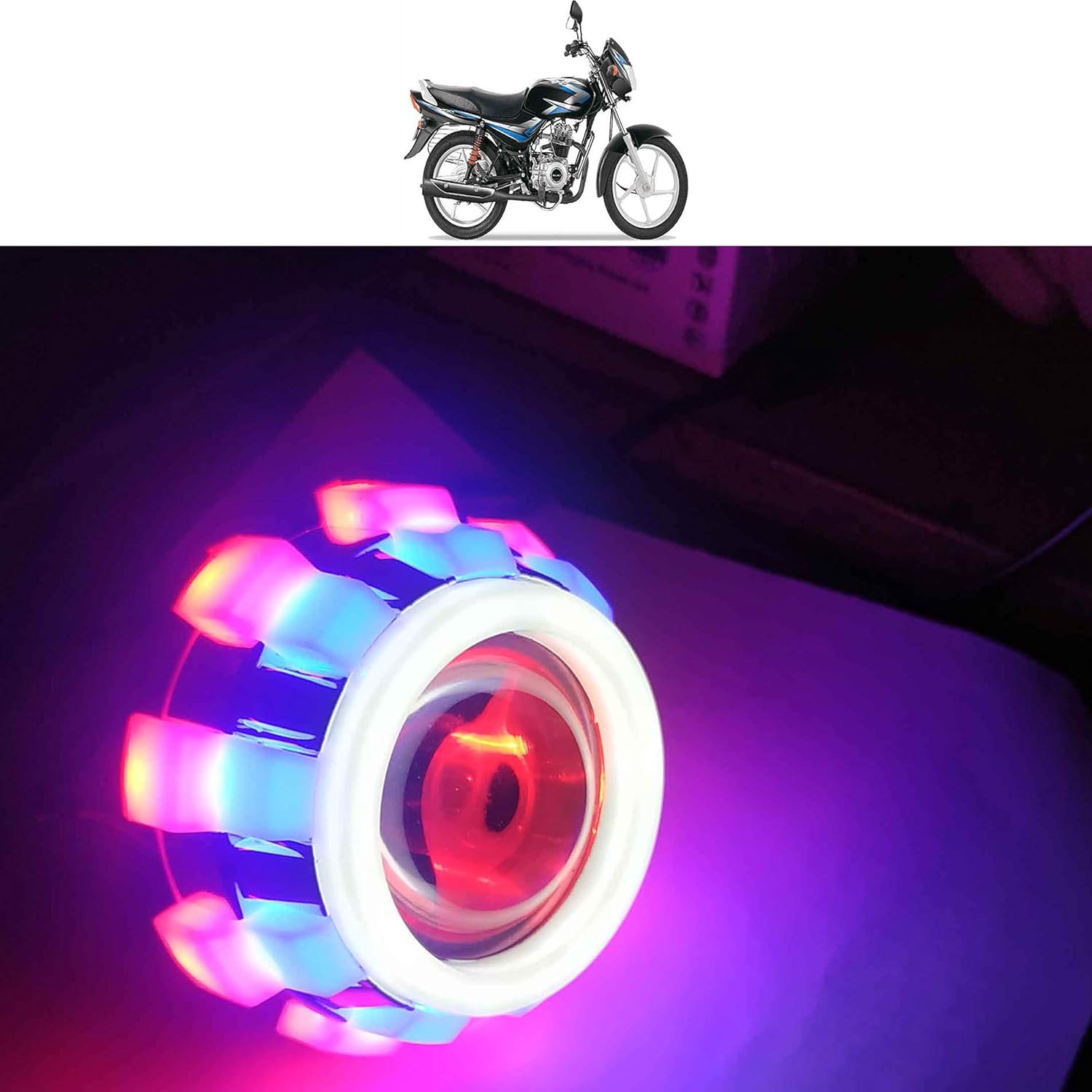 bajaj ct 100 led headlight