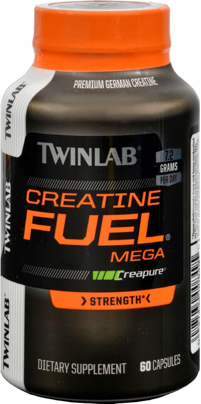 Twinlab Creatine Fuel Mega 60 Capsules Everything Else