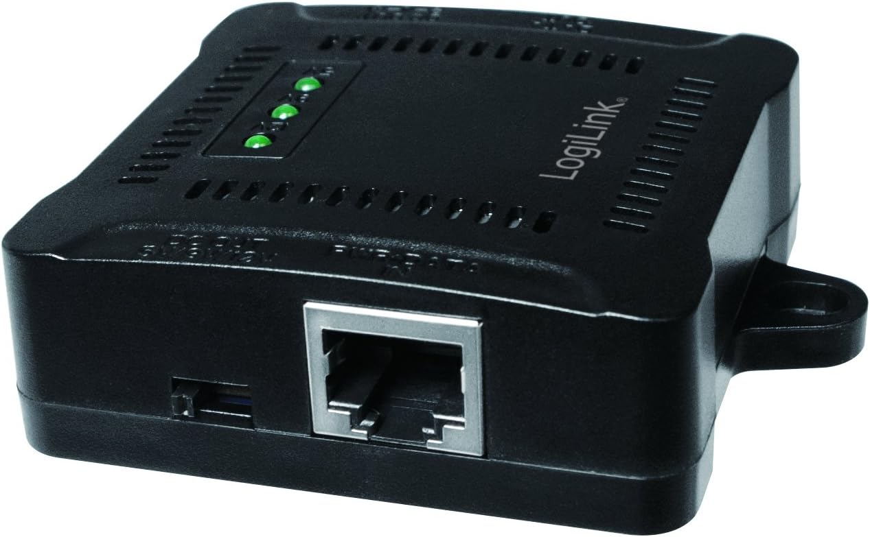 LogiLink POE005 Power Over Ethernet Splitter 1-Port, 24 W Power, Black - Image 5