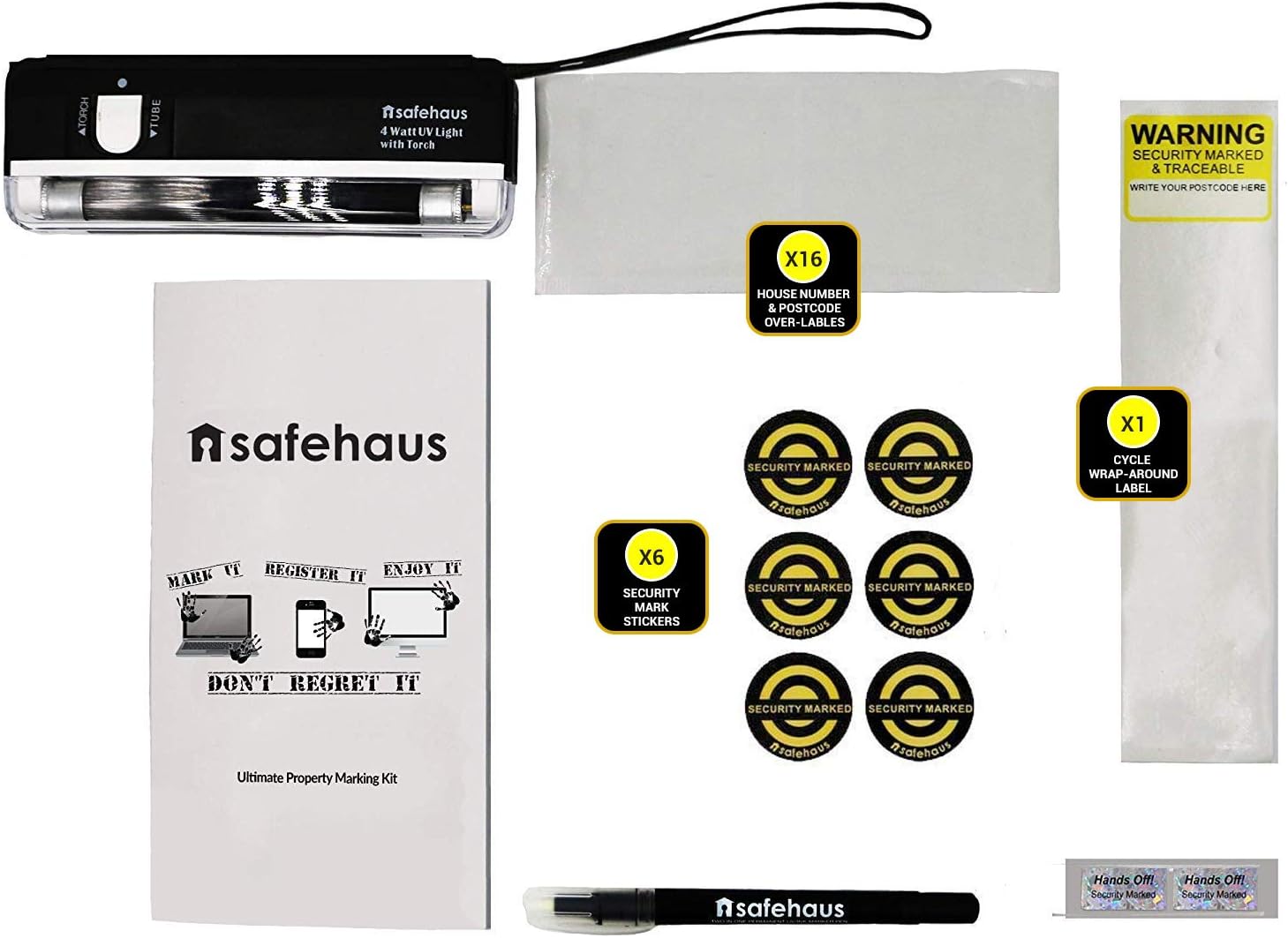 Safehaus Property Marking Kit (Ultimate Property Marking Kit)