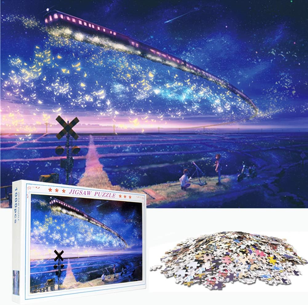 WLJI 1000 Pieces Jigsaw Puzzles Educational Games Brain Challenge Puzzle for Adults