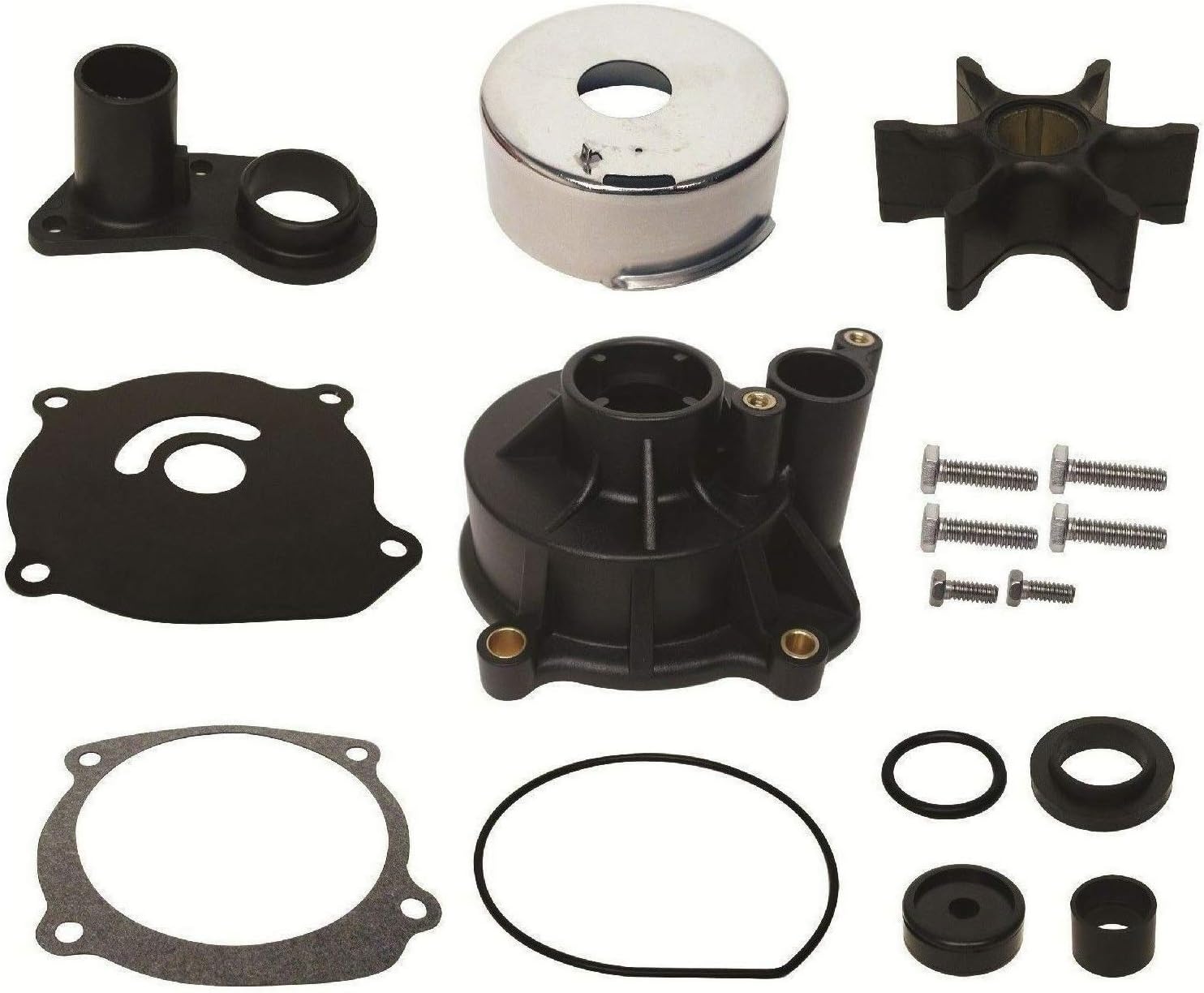 Water Pump Repair Kit with Housing for Johnson Evinrude V4