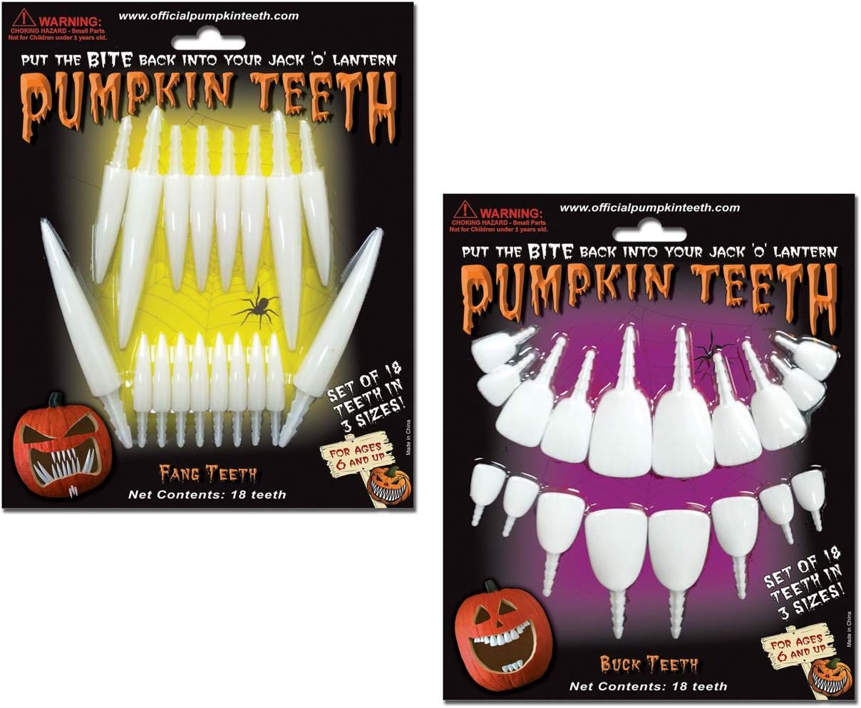 Halloween Pumpkin Carving Kit Pumpkin Teeth for your Jack