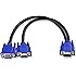 Cable Matters 113051 VGA Monitor Y Splitter, 1 Foot