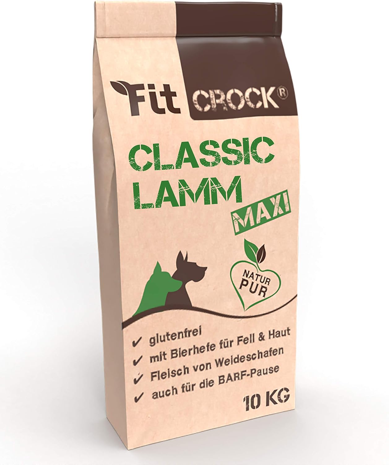 cdVet Fit-Crock Classic Lamb Maxi 10 kg, 10 kg (Pack of 1)
