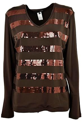 maglia marrone donna