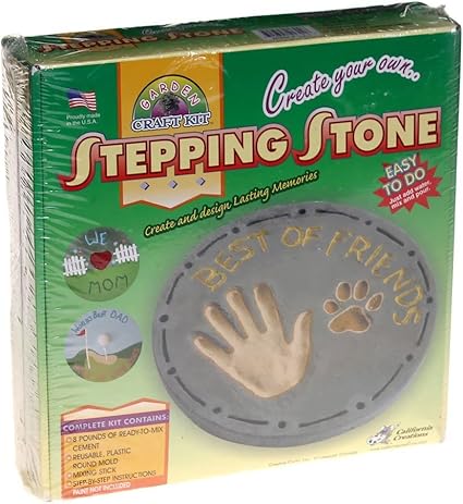 Amazon Com Garden Craft Kit Create Your Own Stepping Stone Garden Outdoor