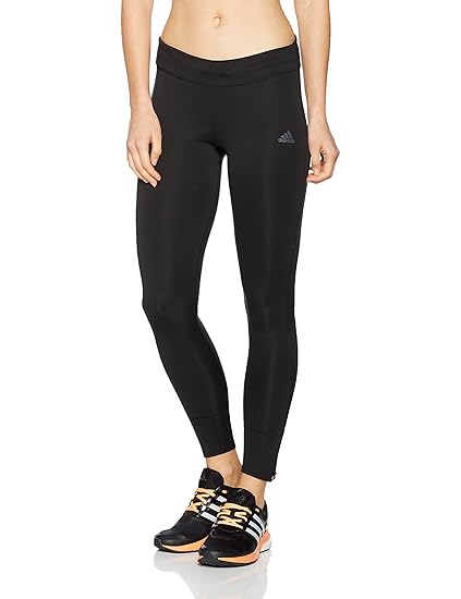 adidas Rs Lng Tight W Mallas, Mujer Negro, 2XS