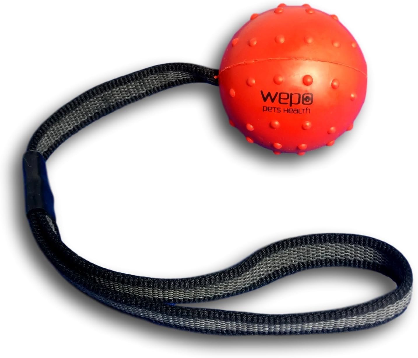 WEPO Hundespielzeug Schleuderball mit Seil aus