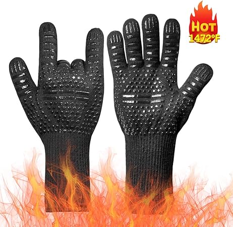 gants pour feu de cheminée