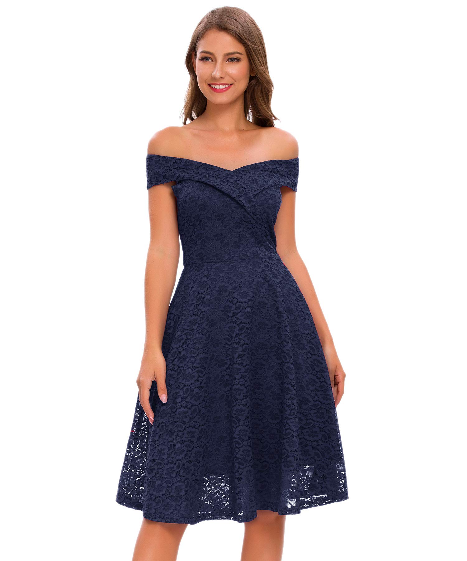 occasion midi skater dress