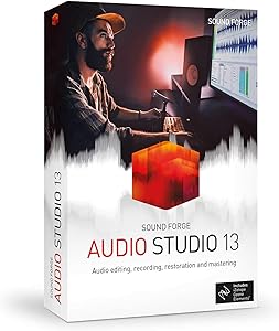 Sound Forge Audio Studio - Version 13 - Audio Editing, Recording, Restoration and Mastering in One