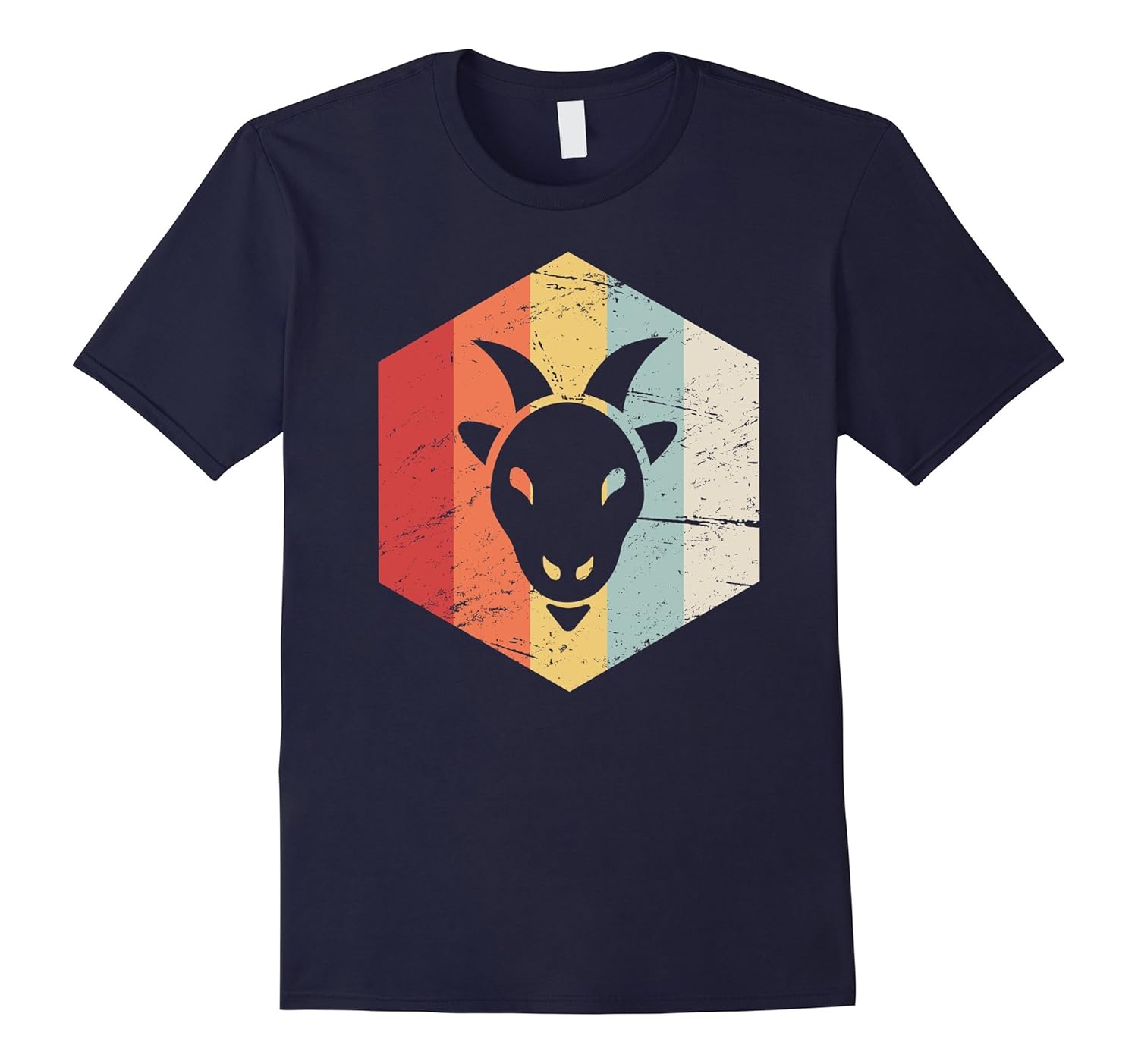 Retro Astrological Sign - Capricorn T-Shirt-ANZ