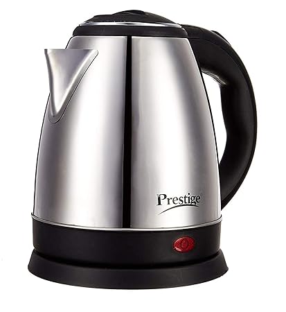 Prestige kettle PKOSS 1500 Watts Stainless Steel Electric Kettle (Silver, 1.8 L)