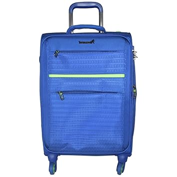 Traworld Jupiter-1003 28 inch 4Wheel Trolley Bag - Blue
