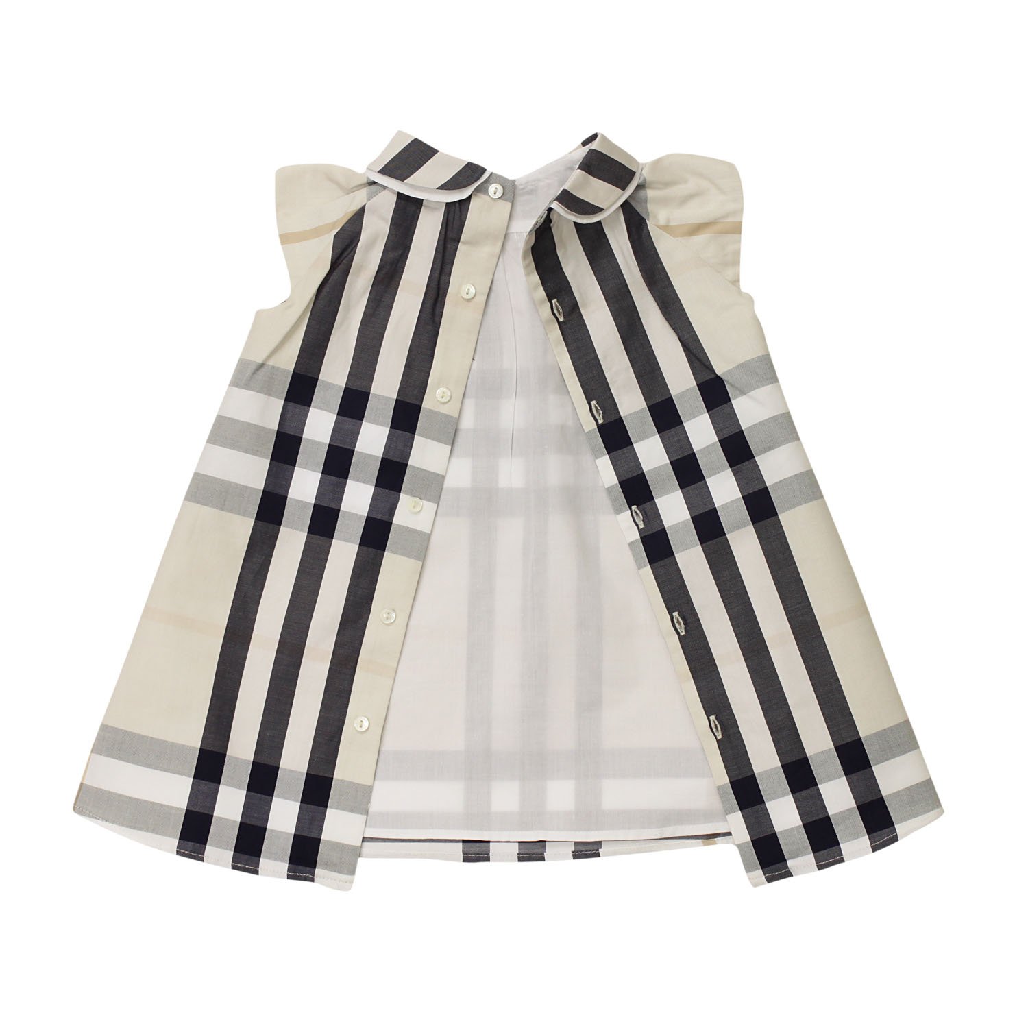 18mサイズ B ワンピース 襟付きフレンチスリーブ ベビー服 Baby Burberry バーバリーベビー 並行輸入品 B07cjrbjbp 18mサイズ ワンピースチュニック 正規品 Kapata Arkeologi Kemdikbud Go Id