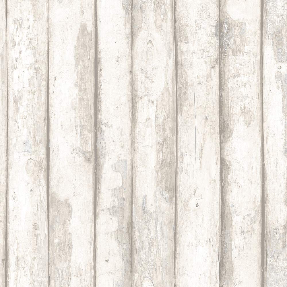 Norwall Fh37535 Log Cabin Prepasted Wallpaper Beige Amazon Com