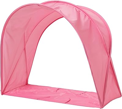 ikea pink bed canopy