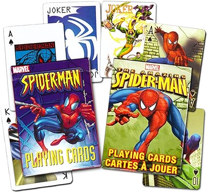 spiderman juego de cartas