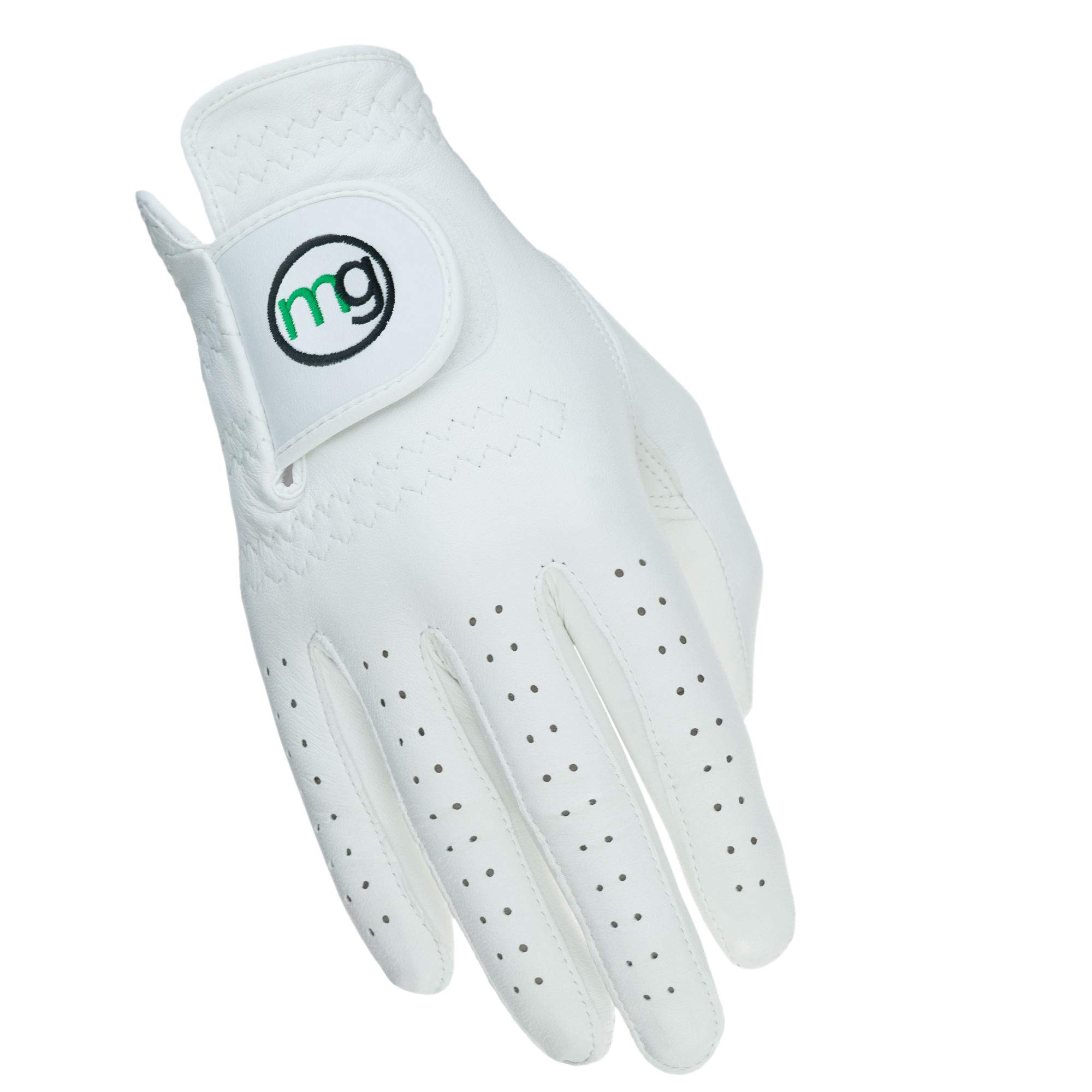 MG Golf Mens Glove DynaGrip All-Cabretta Leather (Regular Sizes)
