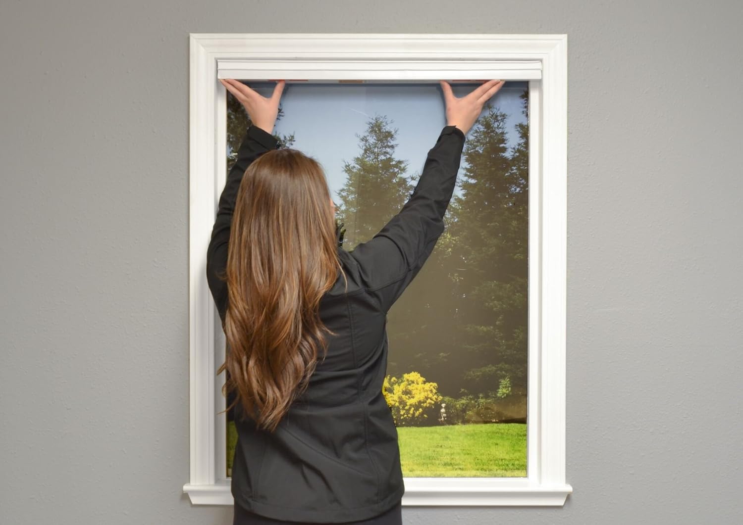Easy Lift Select Trim-at-Home Cordless Cellular Light Filtering Fabric Shade, 36 in x 64 in, (Fits Windows 19"-36"), White: Home Improvement