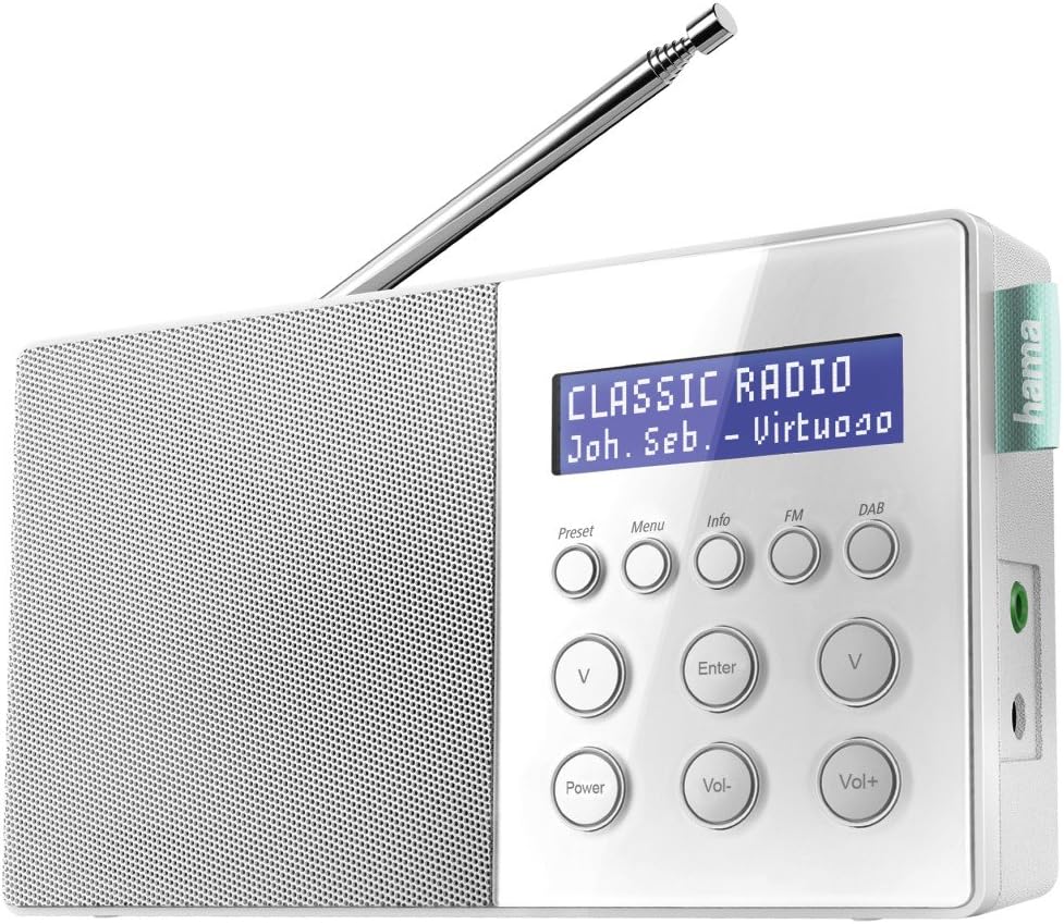Hama DAB+ Radio mit CDPlayer (Bluetooth/USB/UKW/DAB Digitalradio