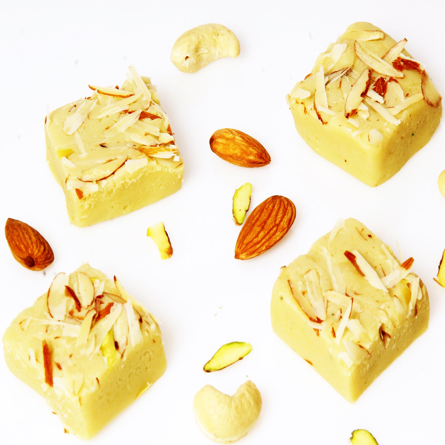 Ghasitaram Gifts Indian Sweets - Mawa Barfi (800 GMS)