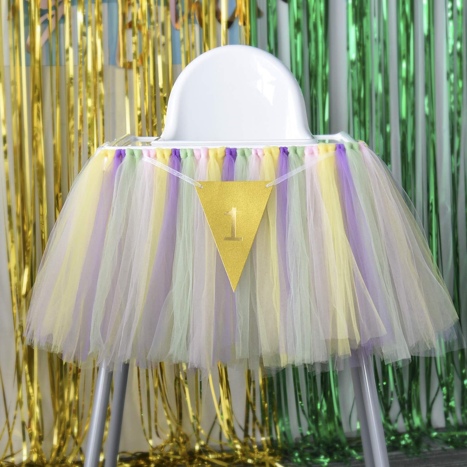 Best high chair tutu yellow