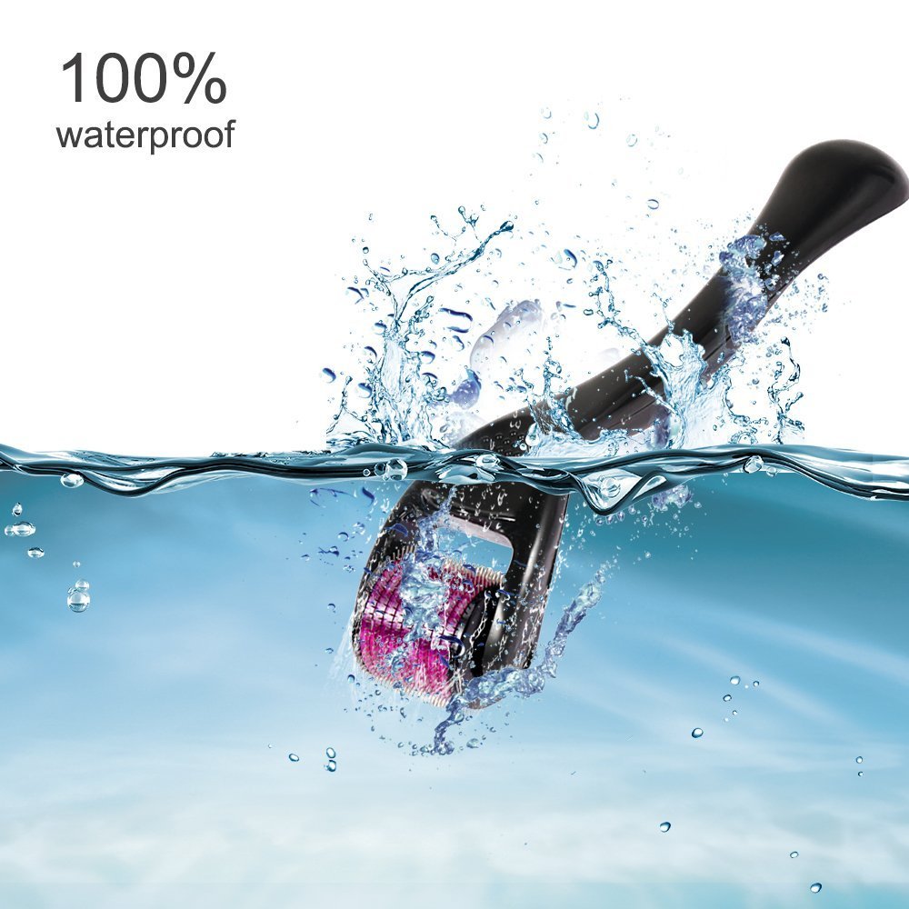 Derma Roller Micro Needle Derma Roller for Face -Premium 540 Titanium Microneedle Roller, Non-Invasive Powerful Skin Therapy for Home Use, Facial Care,Treats Acne,Scars,Stretch Marks and Wrinkles