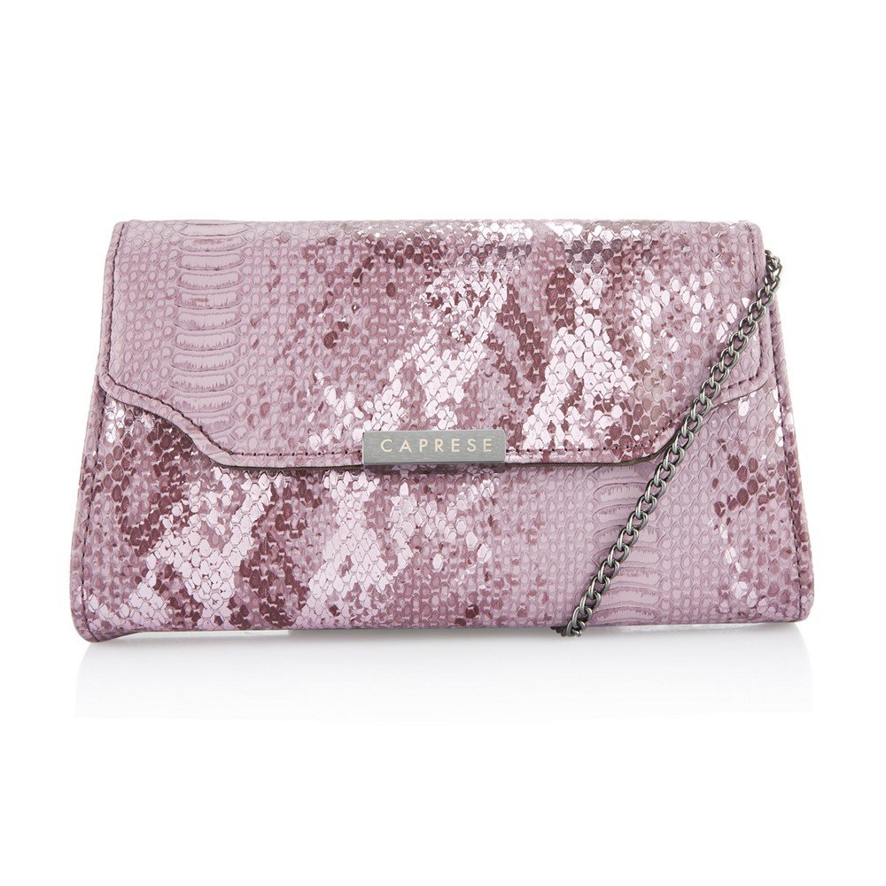 caprese women's sling bag (metallic pink)