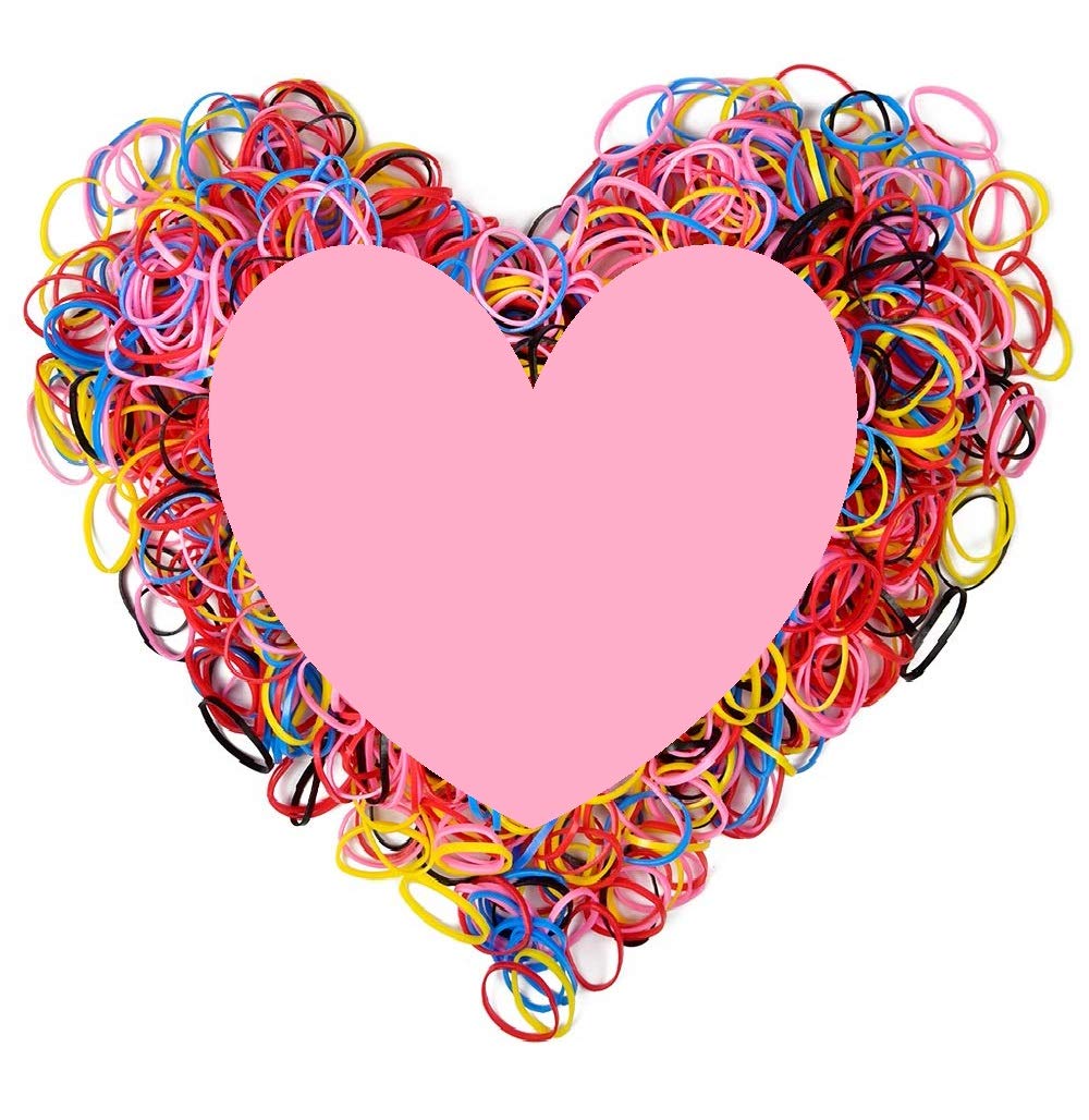 Amazon Com Mini Rubber Bands Hair Ties 1000pcs Small Size