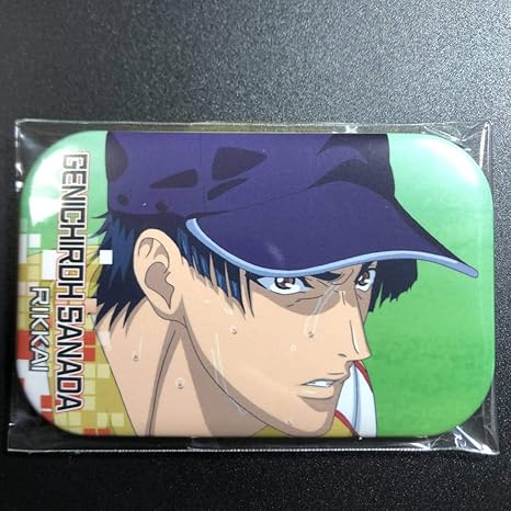 Amazon テニスの王子様 真田 弦一郎 缶バッジ テニプリ アニメ 萌えグッズ 通販