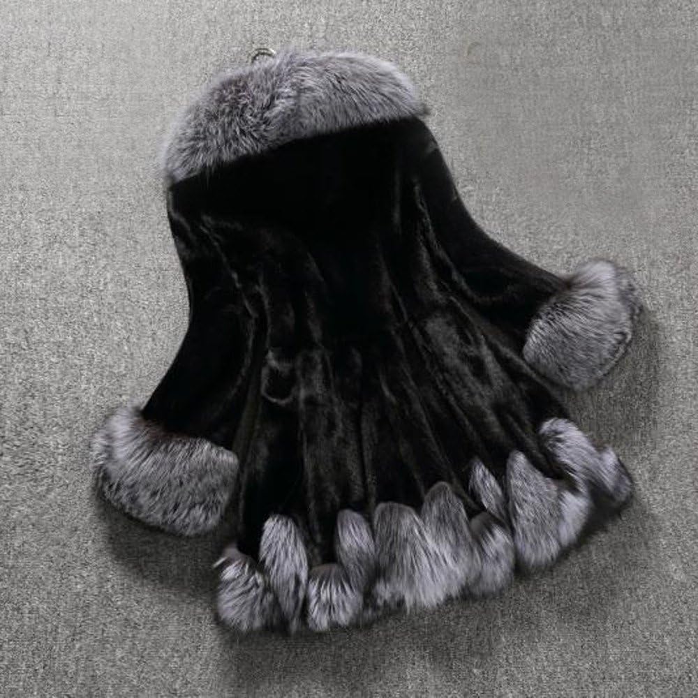 Women Oversized Coat,Fashion Faux Fur 