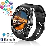 Amazon.com: SFABFEMIT Bluetooth Smart Watch with Camera ...