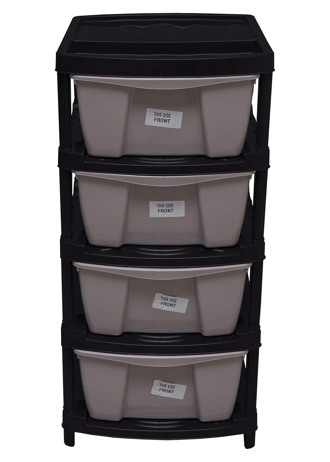 Veer Multipurpose Plastic Modular 4 Drawer System, Chest Storage