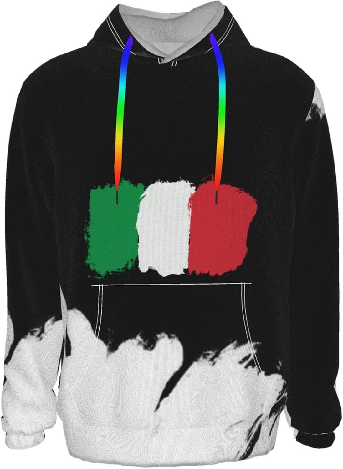Italia Italy Italian Flag Pullover Hooded Sweatshirts For Boys Mens, Xx