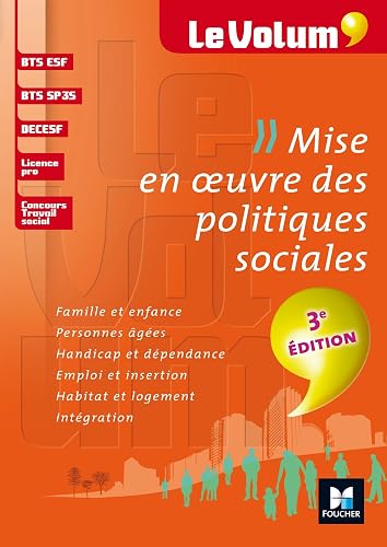 Download Mise en oeuvre des politiques sociales 3e édition - Le Volum' - Nº03 PDF