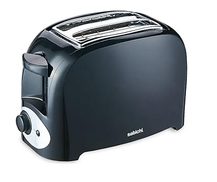Sabichi 2-Slice Toaster, Black