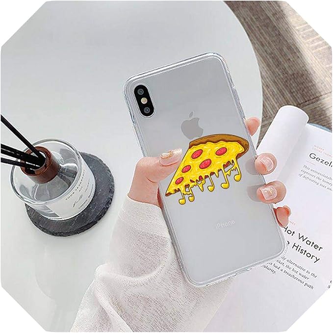 Amazon Chnanかわいい食べ物揚げフレンチフライピザ電話ケースfor Iphone11 12 Pro Xs Max 8 7 6 6s Plus X 5s Se xrケース A13 For Iphone Xr 家電 カメラ オンライン通販