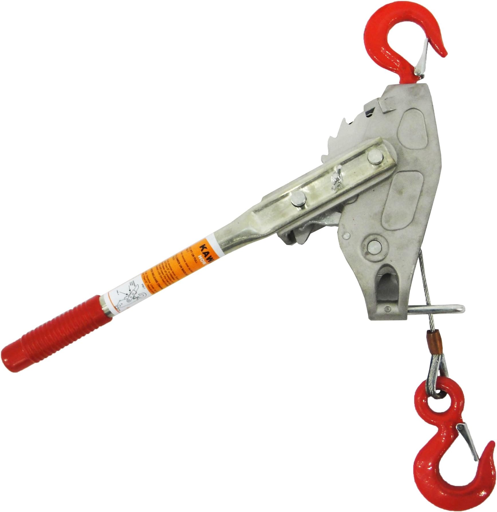 1 Ton 20' Ratchet Cable Puller Come-Along