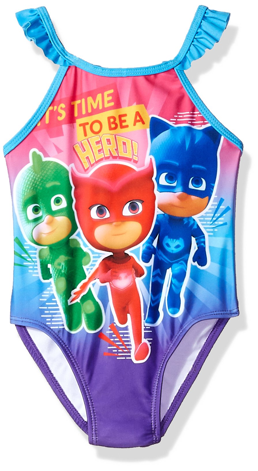 Dreamwave Toddler Girls' Pj Masks Swimsuit