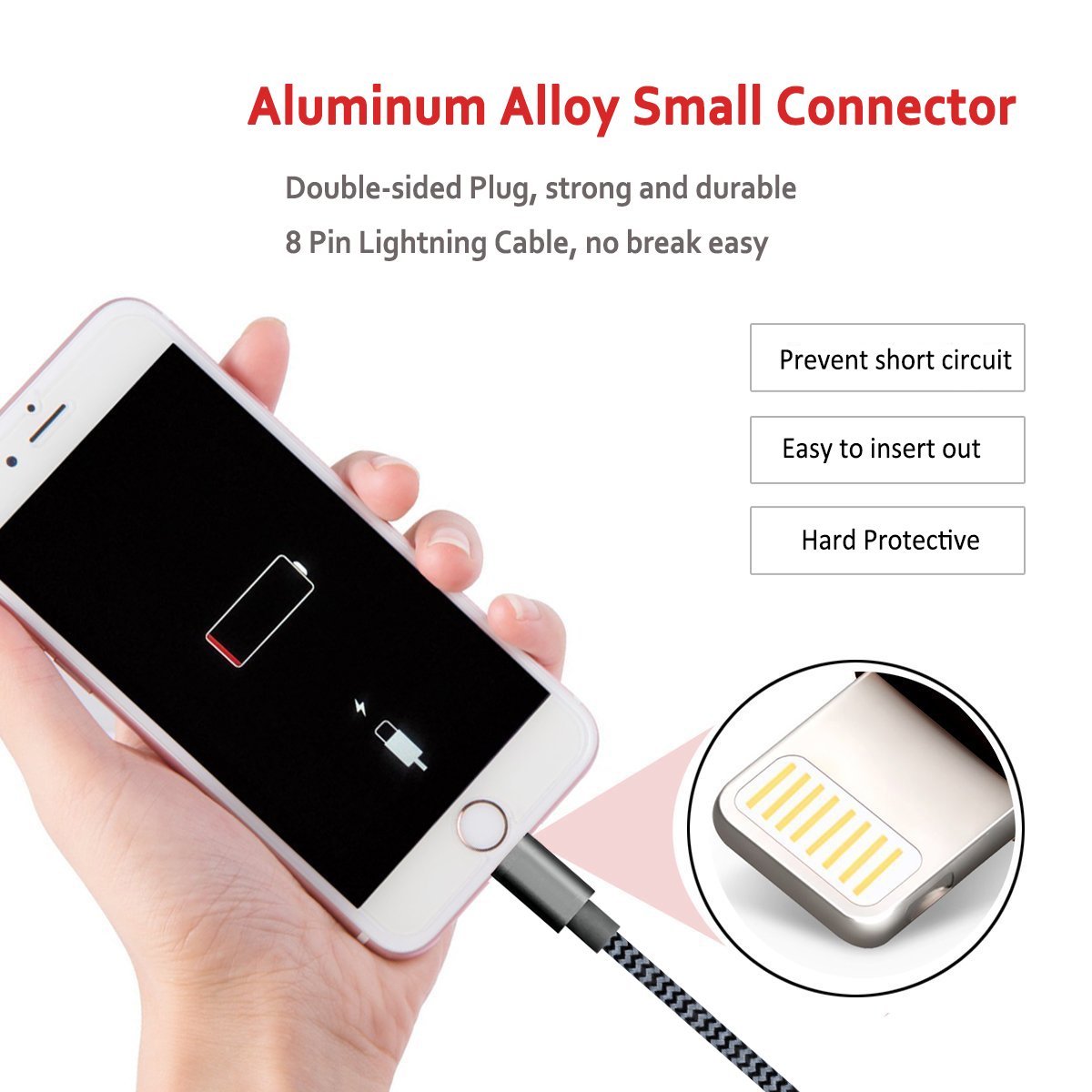 Froggen Chargeur Phone Cable Phone 3M [Pack de 2] Chargeur pour Phone Rapide Cordon vers USB Compatibilité pour Phone XS XR Max X 8 Plus 7 Plus 6s Plus 6 6plus Se 5c 5s 5,Pad Pro,Air,Mini-Gris&Noir