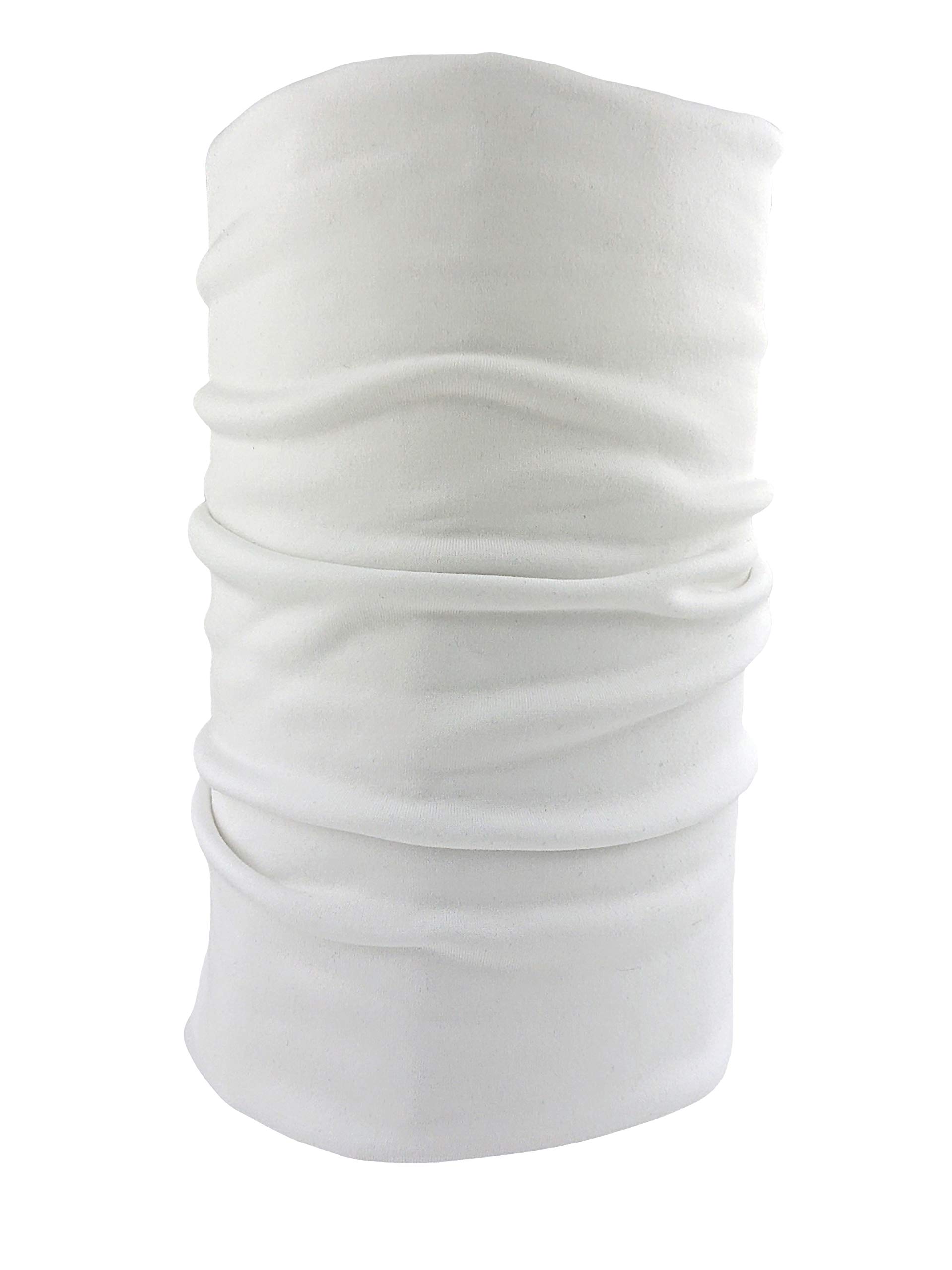 SUB ZEROWinter Neck Warmer 18" Long Super Soft Fleece Thermal Snood Scarf Neck Gaiter Head Over For Walking Running Motorcyclists One Size