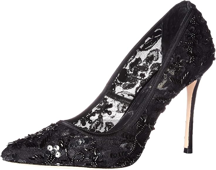 badgley mischka veronica lace pump