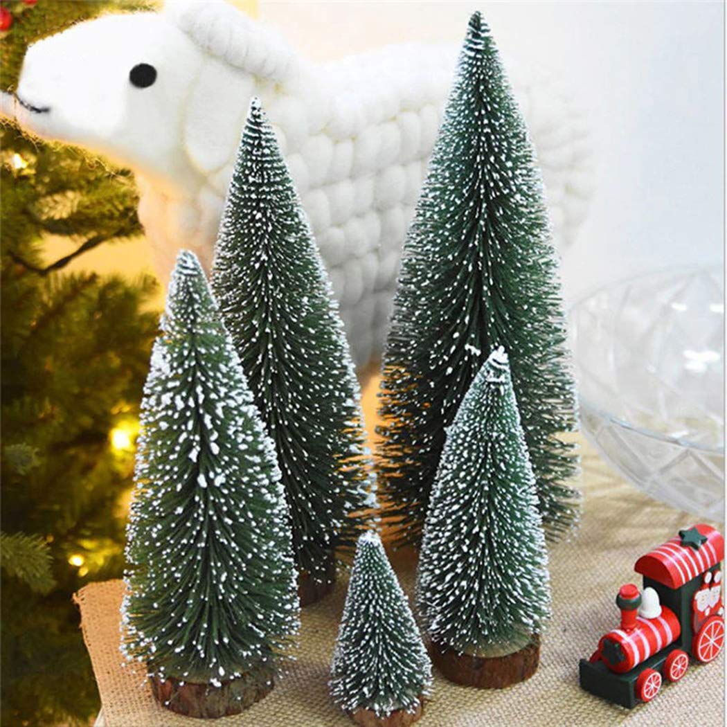 Roseni Mini Cedar Tree Christmas Decoration Desktop Window (20 cm)