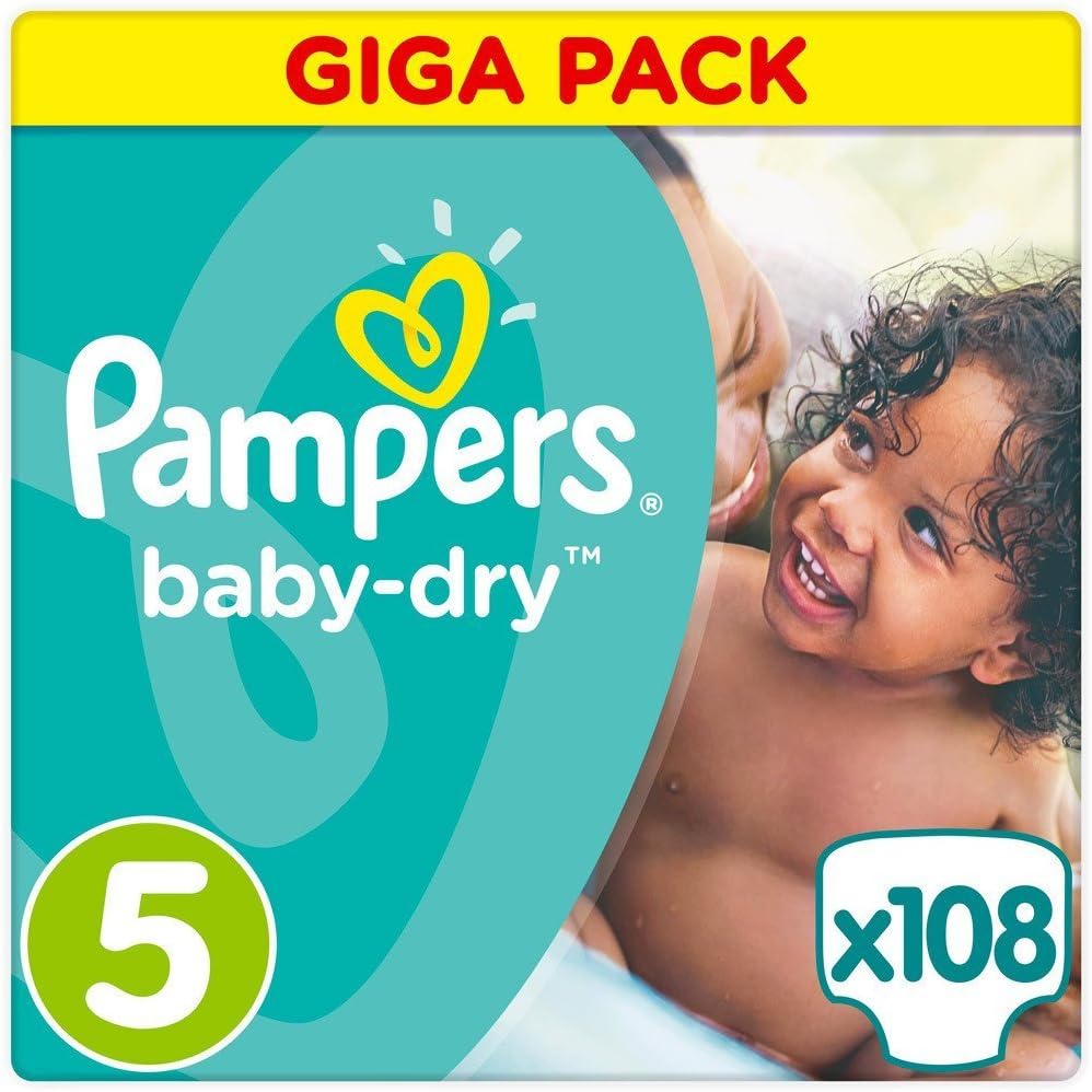 pampers baby dry 5 giga pack