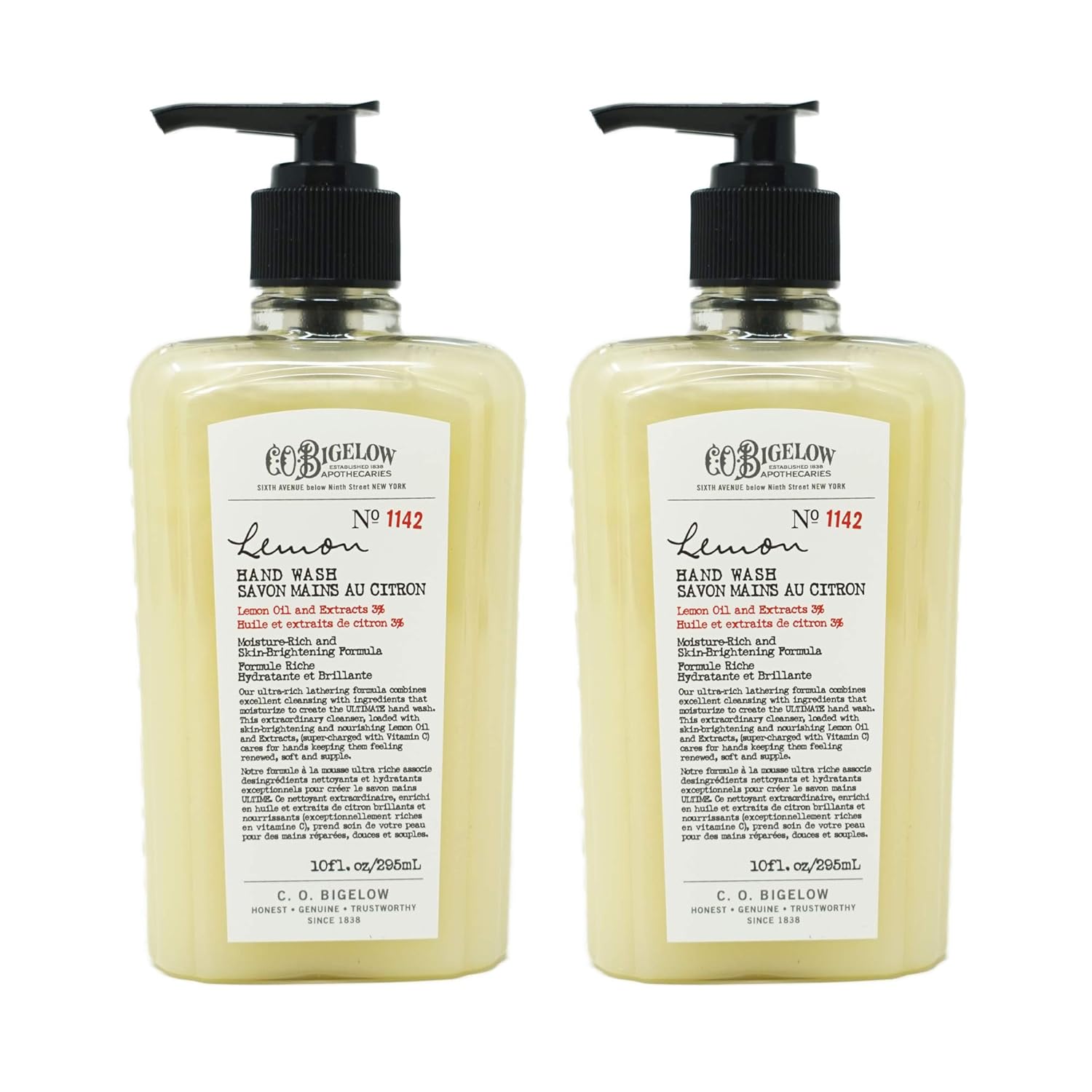 C.O. Bigelow Lemon Hand Wash - No. 1142 (Pack of 2) : Beauty