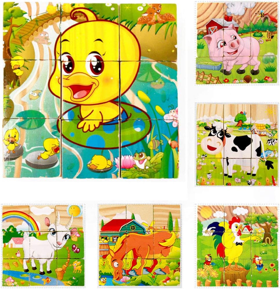 rompecabezas de cubos para niños