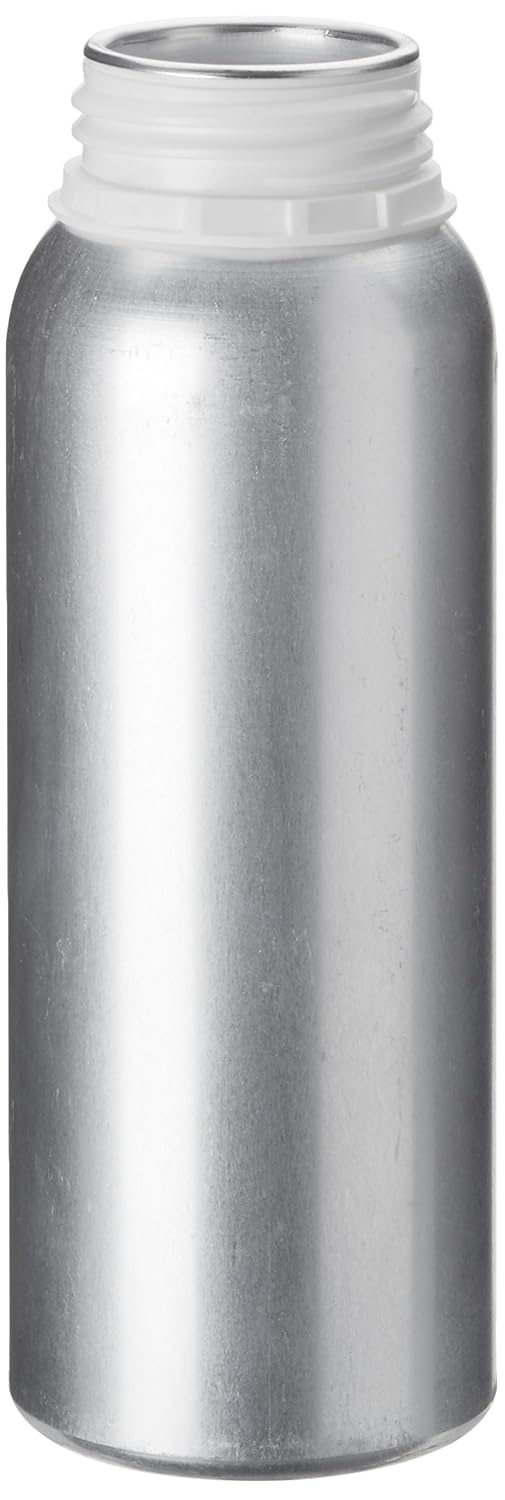 neoLab 2-2263 Aluminium Bottle 1250 ml with UN Certification, 88 x 256 mm, Silver