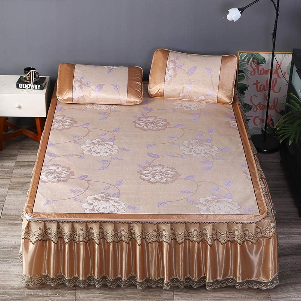 Yuany DoubleSided Rattan Straw Mat Mattress,ThreePiece